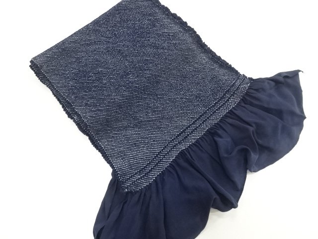 JAPANESE KIMONO FOR MEN / HEKO OBI / ALL SHIBORI